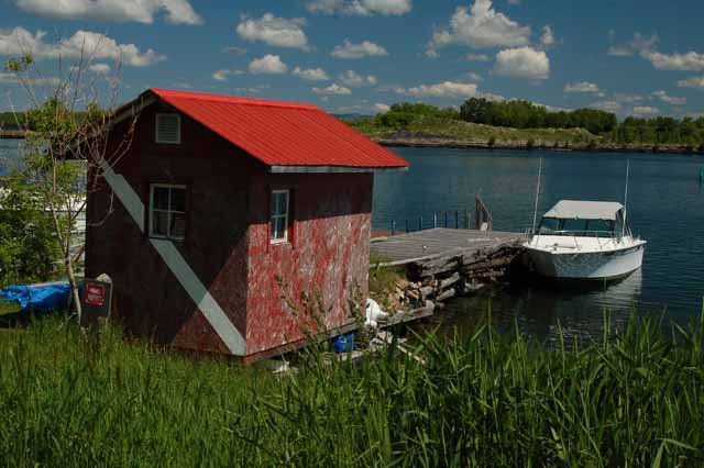 in the small town of Little Current on Manitoulin Island